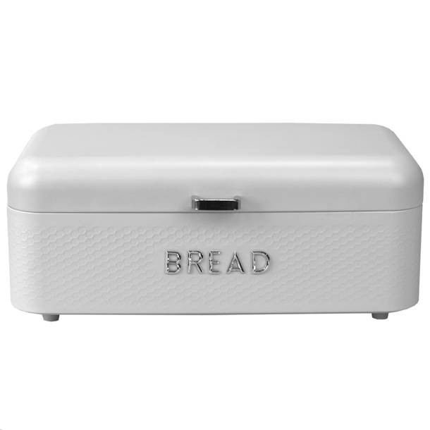 Gracie Oaks Kyleigh Metal Bread Box & Reviews Wayfair